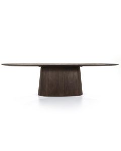Eettafel Aron - Bruin - 300x110cm