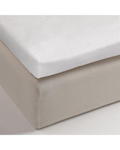 Molton Multifit Splittopper White 180 x 200/220 cm HH: 10 cm