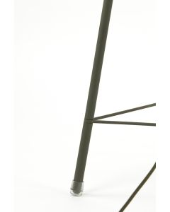 Vloerlamp driepoot Ø42x132 cm PLUMERIA donker groen