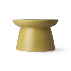 Bijzettafel aardewerk groen