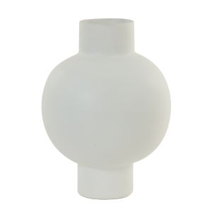 Vaas Georgina Ø34,5x46 cm keramiek mat wit