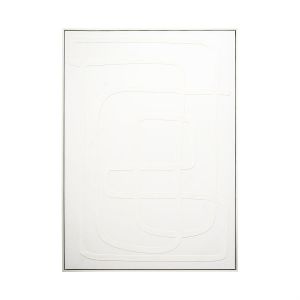 Schilderij Ono - White - 103x143cm