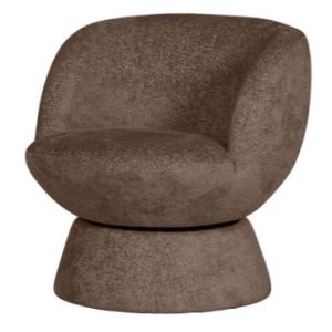 Shuffle draaifauteuil espresso