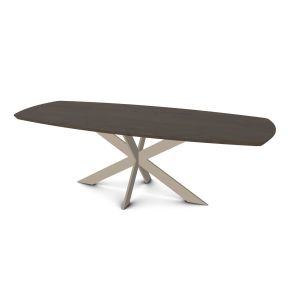 Eettafel Deens ovaal - hout
