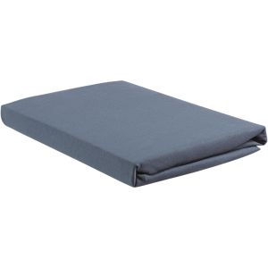 Hoeslaken Jersey Topper Blue 160x200/220