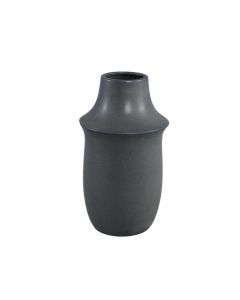 Grey ceramic pot round L