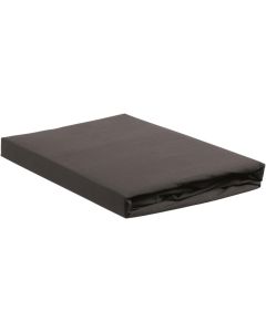 Hoeslaken Percale Topper Anthracite 80/90x210/220
