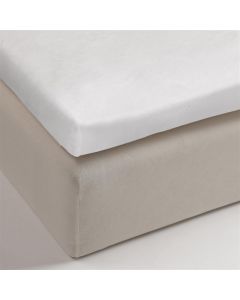 Molton Multifit  Splittopper  White 180 x 200/220 cm HH: 40 cm