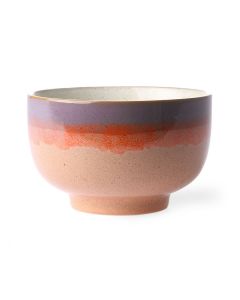 70s ceramics: noodle bowl, sunset 